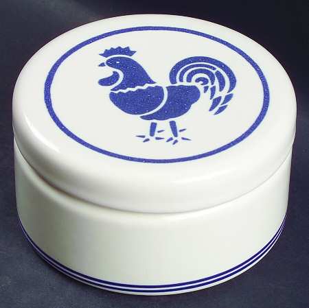 Country Fair Round Box & Lid