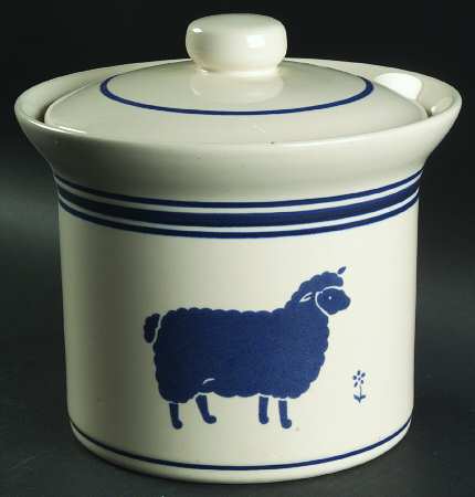 Country Fair Large Canister & Lid