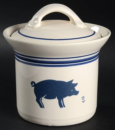Country Fair Small Canister & Lid