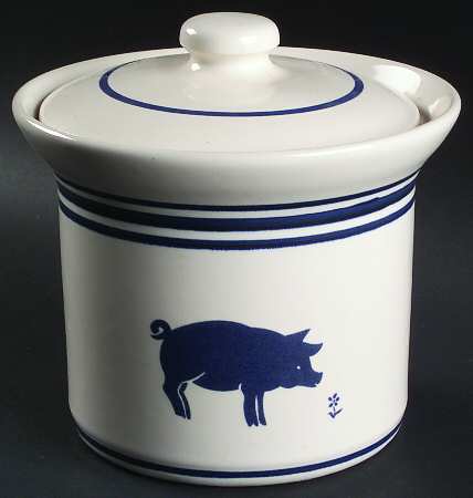 Country Fair Medium Canister & Lid