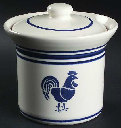 Country Fair Small Canister & Lid