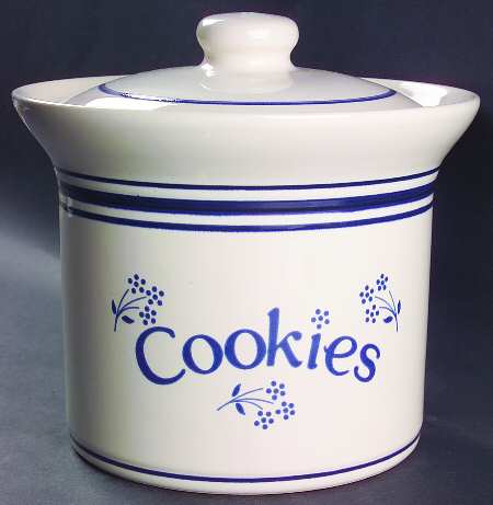 Country Fair Cookie Jar & Lid