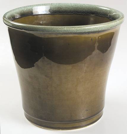 Copper Green Large Cachepot
