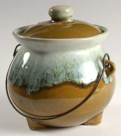Copper Green Bean Pot & Lid