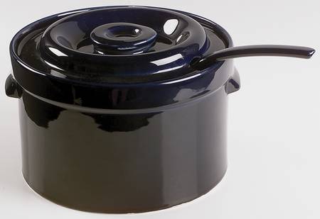 Compatibles Blue Tureen & Lid w/Ladle