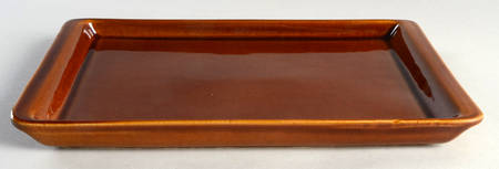 Compatibles Butterscotch 11" Rectangular Snack Tray