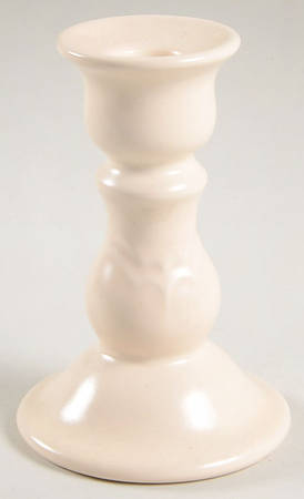 Color Medley Buff Matte Small Candlestick