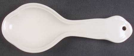 Color Medley Buff Matte Spoon Rest/Holder (Holds 1 Spoon)
