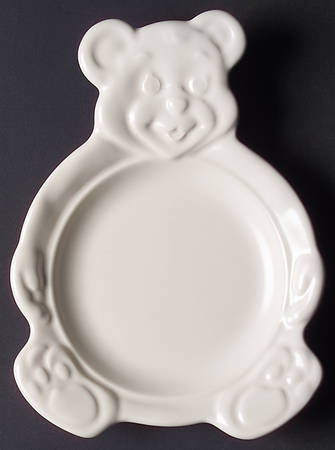 Color Medley Buff Matte Child's Plate