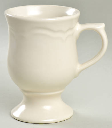 Color Medley Buff Matte Pedestal Mug