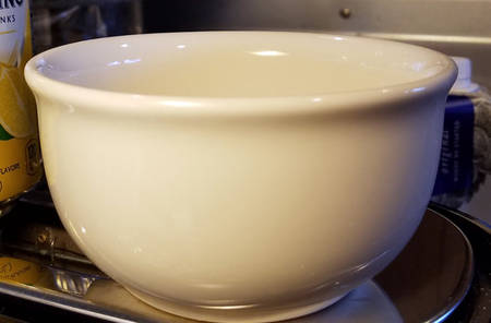 Color Medley Buff Matte Dessert Bowl