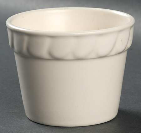 Color Medley Buff Matte 3" Flower Pot
