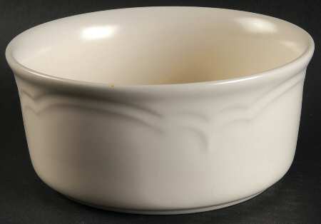 Color Medley Buff Matte Cat Bowl