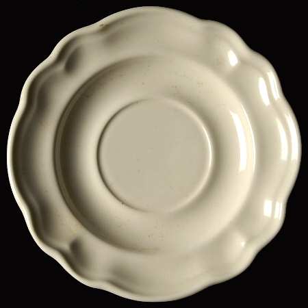 Color Medley Buff Matte Saucer