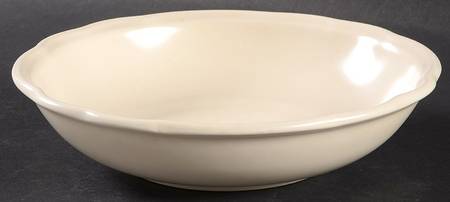 Color Medley Buff Matte Individual Salad Bowl