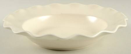 Color Medley Buff Matte Fluted Rim Soup Bowl