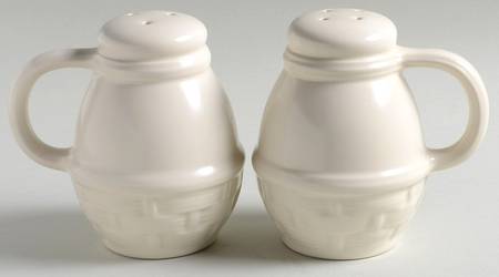 Color Medley Buff Matte Stove Top Salt & Pepper Set