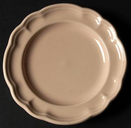 Color Medley Peach Salad Plate