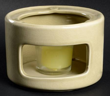 Compatibles Oatmeal China Warmer Stand