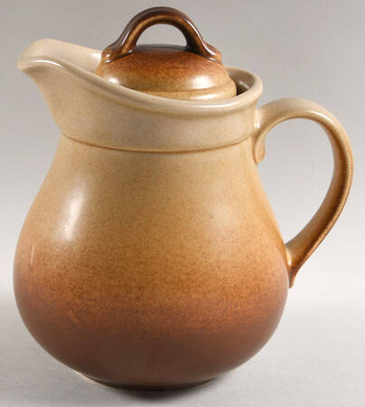 Cottage China Beverage Server & Lid