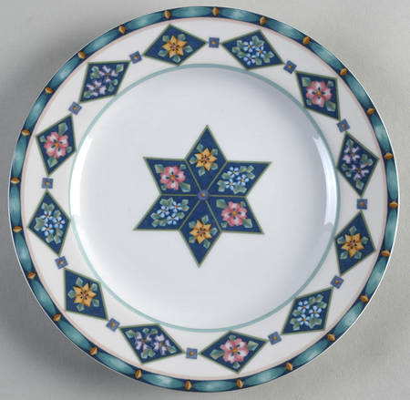 Crystaflora Salad Plate