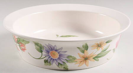 Dahlia 9" Round Vegetable Bowl