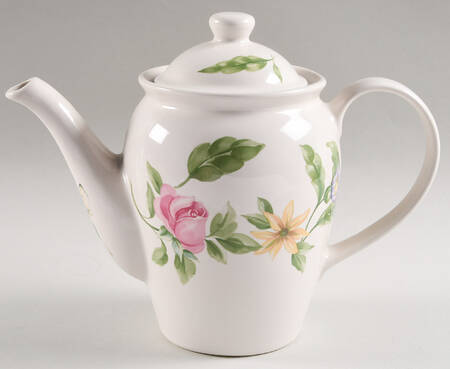 Dahlia Coffee Pot & Lid