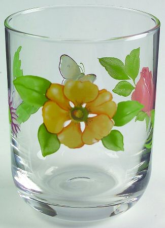 Dahlia 14 Oz Glassware Double Old Fashioned by Pfaltzgraff