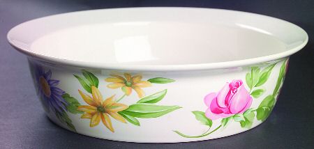 Dahlia 9" Round Vegetable Bowl