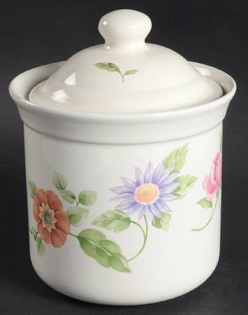 Dahlia Medium Canister & Lid