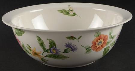 Dahlia 12" Large Salad Serving Bowl
