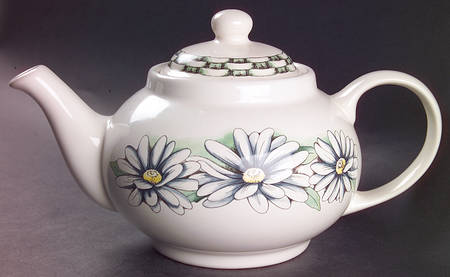 Daisies Teapot & Lid
