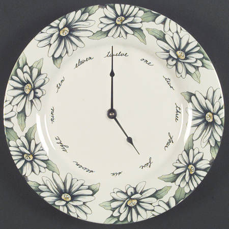 Daisies Clock Plate