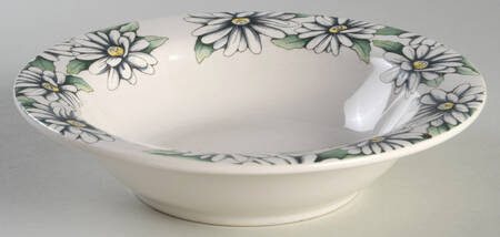 Daisies Rim Cereal Bowl