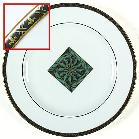 Emerald Radiance Salad Plate