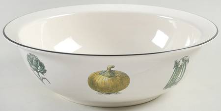 Farmers Market 11" Large Salad Serving Bowl