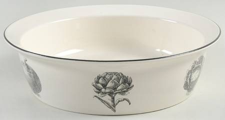 Farmers Market 9" Round Vegetable Bowl