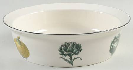 Farmers Market 9" Round Vegetable Bowl