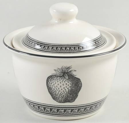Farmers Market Sugar Bowl & Lid