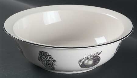 Farmers Market 11" Large Salad Serving Bowl