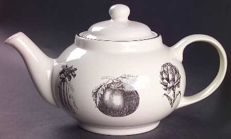 Farmers Market Teapot & Lid
