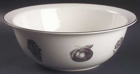 Farmers Market 12" Large Salad Serving Bowl