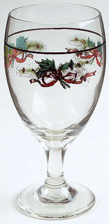 Farmers Market Holiday Greetings 16 Oz Glassware Iced Tea