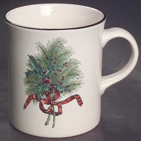 Farmers Market Holiday Greetings Mug