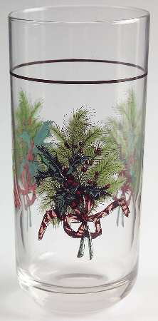 Farmers Market Holiday Greetings Glassware Cooler