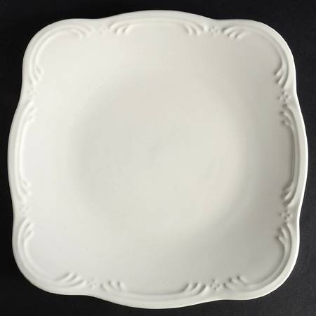 Filigree Square Dinner Plate