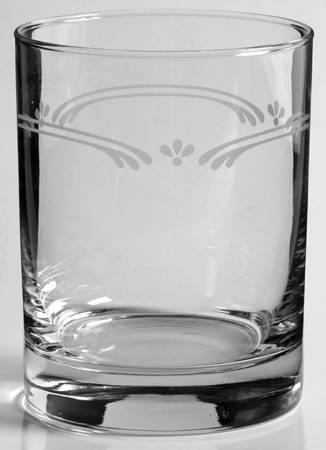 Filigree 10 Oz Glassware Double Old Fashioned