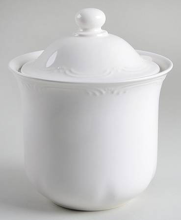 Filigree Medium Canister & Lid with Seal Ring