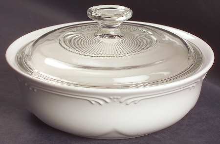 Filigree 1 Qt Round Covered Casserole