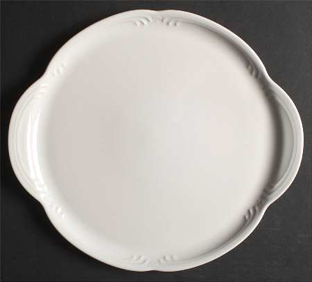 Filigree Handled Cake Plate